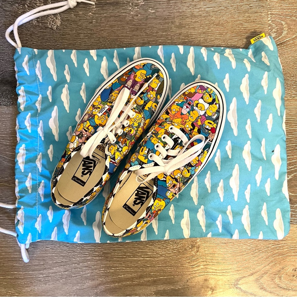 The Simpsons x Vans Customs Authentic 7w / 5.5y